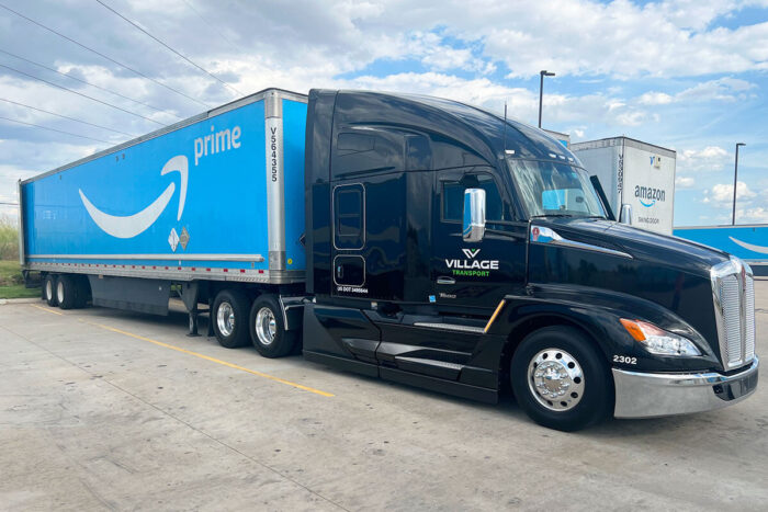 Amazon trucking